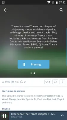 Mixcloud android App screenshot 3