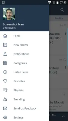 Mixcloud android App screenshot 5